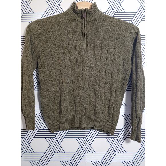 Oscar De La Renta Pullover Sherpa Collar Sweater Size XL - Picture 1 of 5